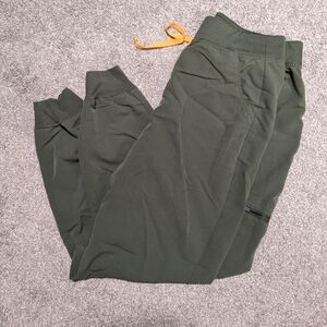 Figs High wasted Zamora joggers green